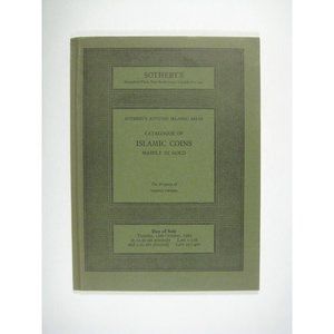 Sotheby's Islamic Gold Coins Catalogue Catalog 1982 London Numismatic PPB